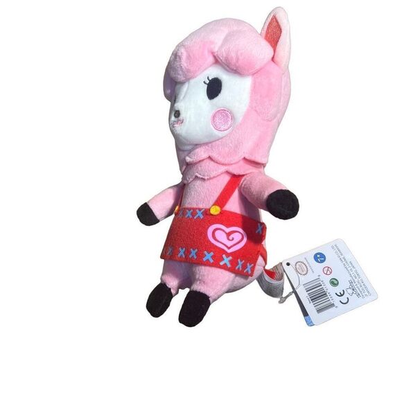 Nintendo Kid's Pink Animal Crossing Alpaca Lisa Reese Japan Toy Doll 10" NWT - Picture 2 of 9